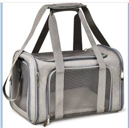 Pet, Cat Carriers, Dog Carrier, Pet Carrier For Small to Medium Cats Dogs Puppies (Up To 15lbs), TSA Airline Approved Small Dog Carrier Soft Sided, C