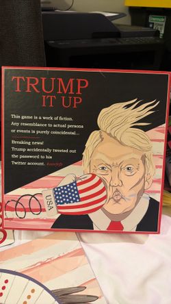 Trump it up board game