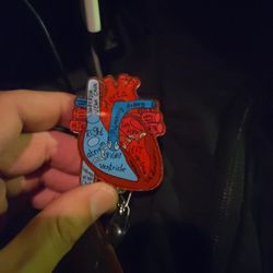 Heart Diagram Card Holder 