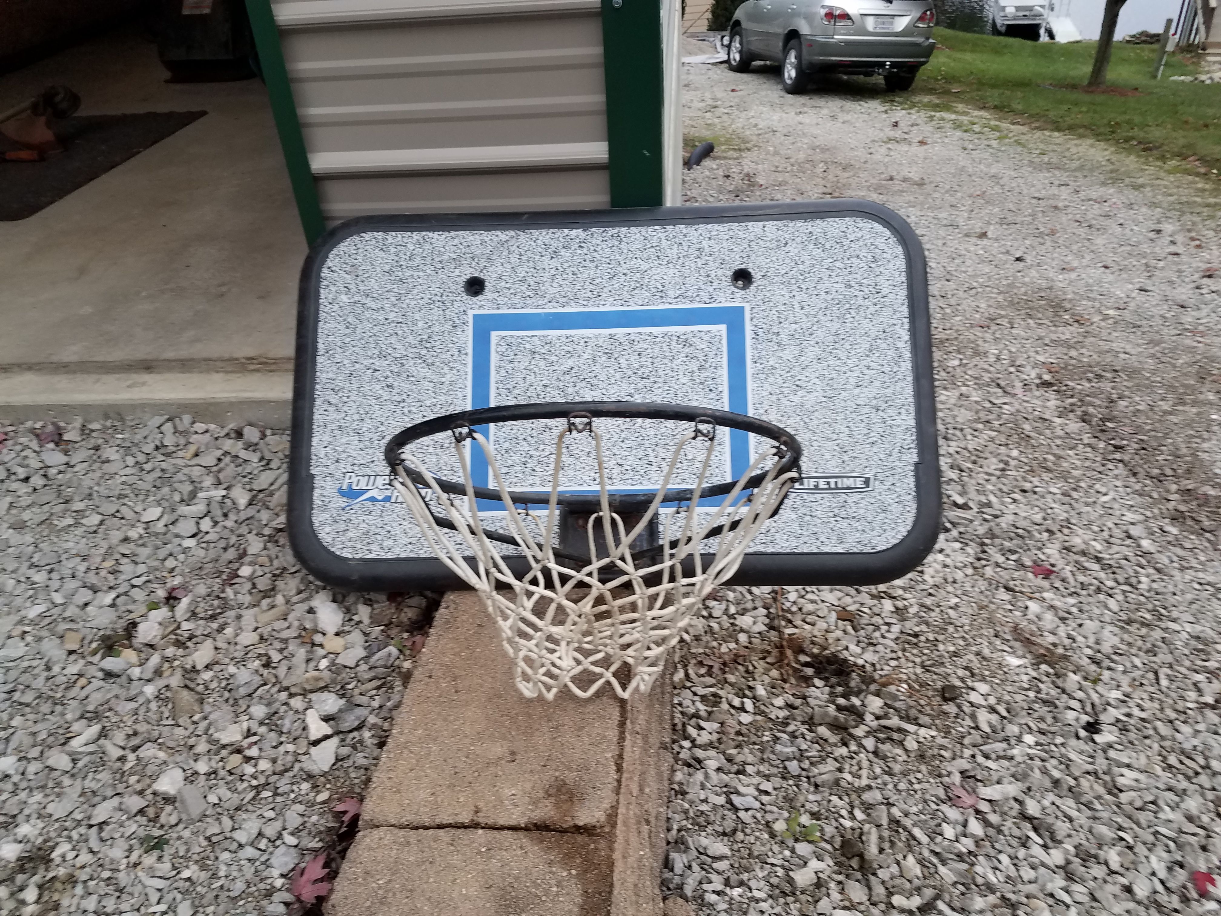 Basketball Back Board and Hoop