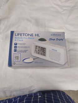 LIFETONE HL Bedside Fire Alarm