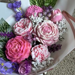 soap flowers