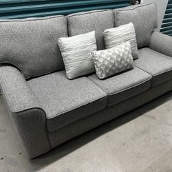 Grey Sofa And Swivel Chair Set! Perfect Condition 