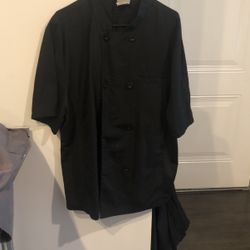 Chef Uniforms Black Chef Coat 