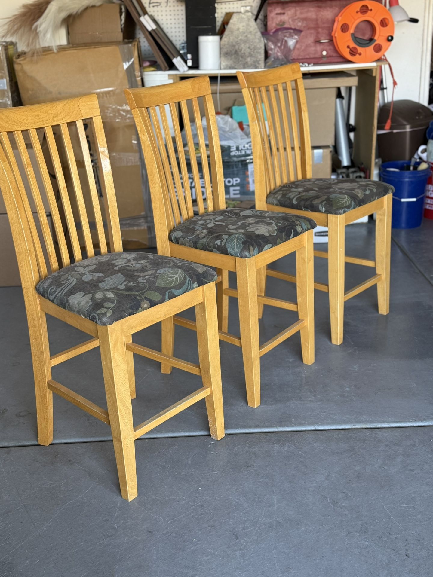 3 Counter Height Bar Stools