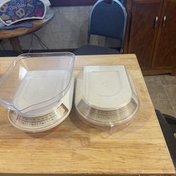 2 Pampered Chef Food Scales 
