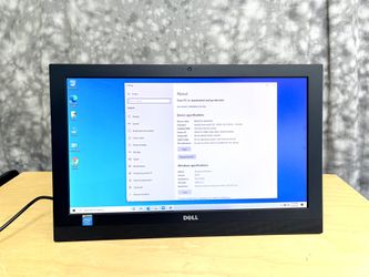 Dell All In One Desktop Computer /Solid State Drive