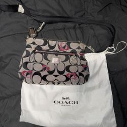 Coach Poppy Signature Hearts Bag