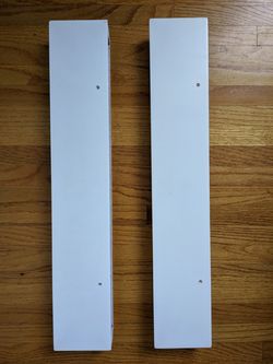 Small white shelves