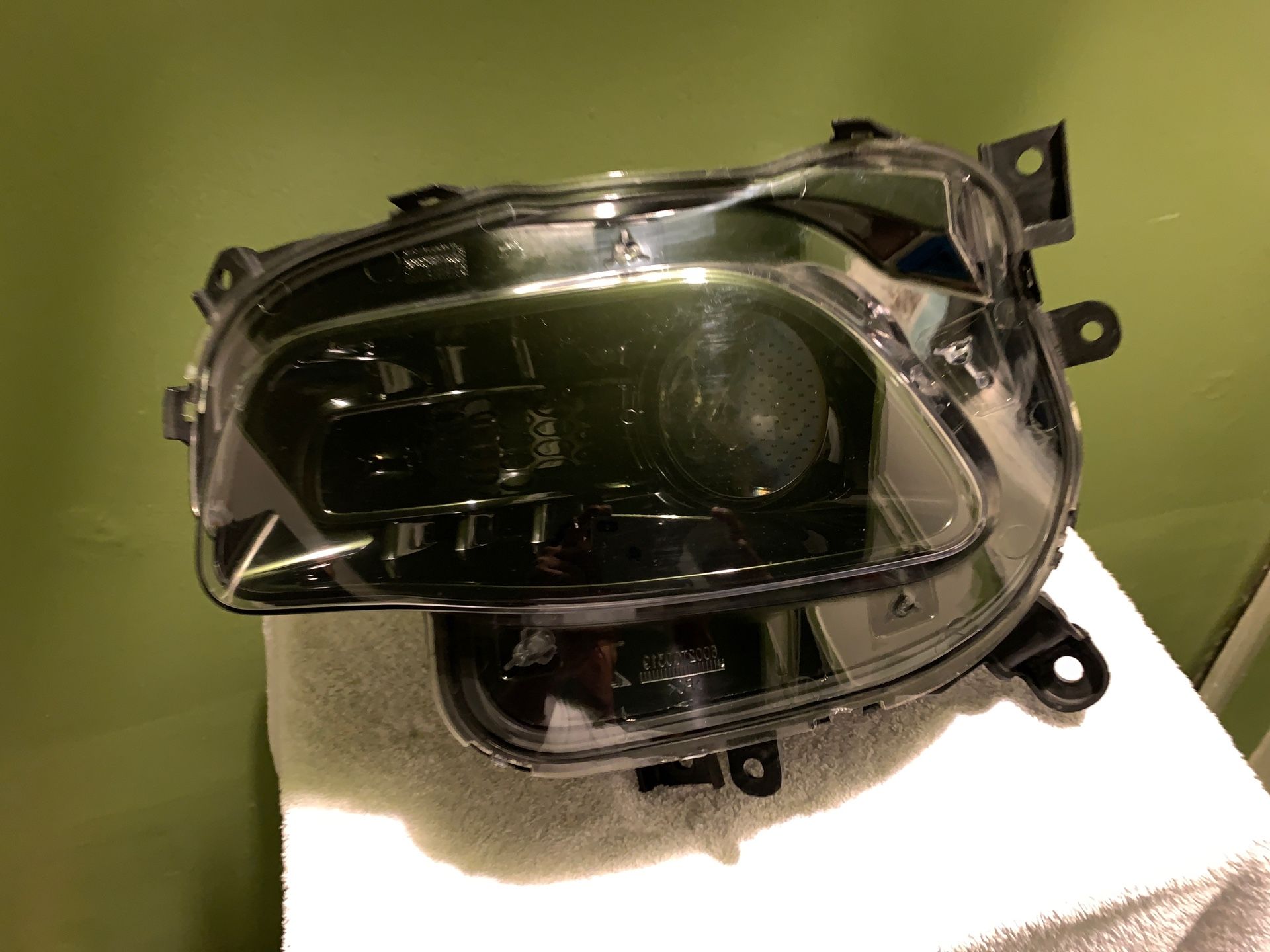 JEEP CHEROKEE HEADLIGHT LEFT DRIVER 2014 2015 HALOGEN OEM
