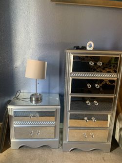 One tall dresser & one night stand both together $275 obo both not separately