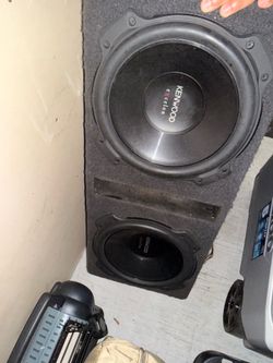 Kenwood subwoofers