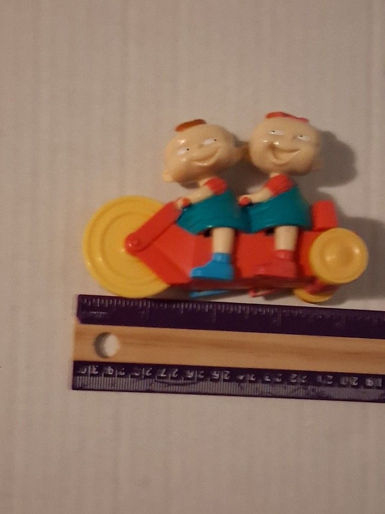 Vintage 1998 Nickeodion Phil & Lil DeVille Action Figure