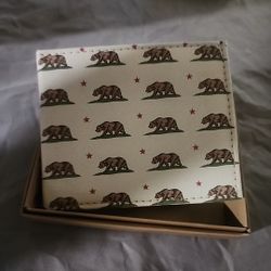 California Bear Bifold Wallet