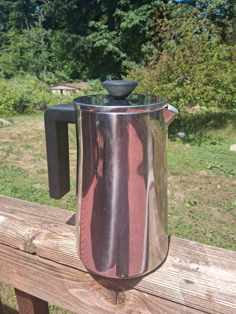 Stainless Steel Bodum French Press Coffee Maker