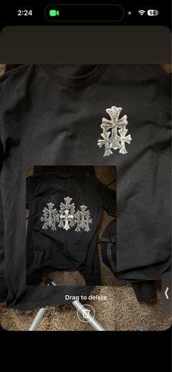 Chrome heart shirt