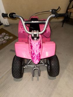 Razor Dirt Quad 24V Electric ATV – Pink – Original Charger Included