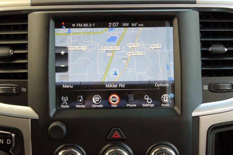 DODGE RAM 1500 RA4 8.4AN UCONNECT GPS NAVIGATION RADIO 2013 2014 2015
