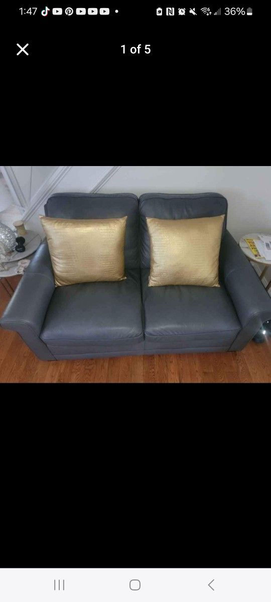 Raymour And Flagnigan 3 Piece Leather Set