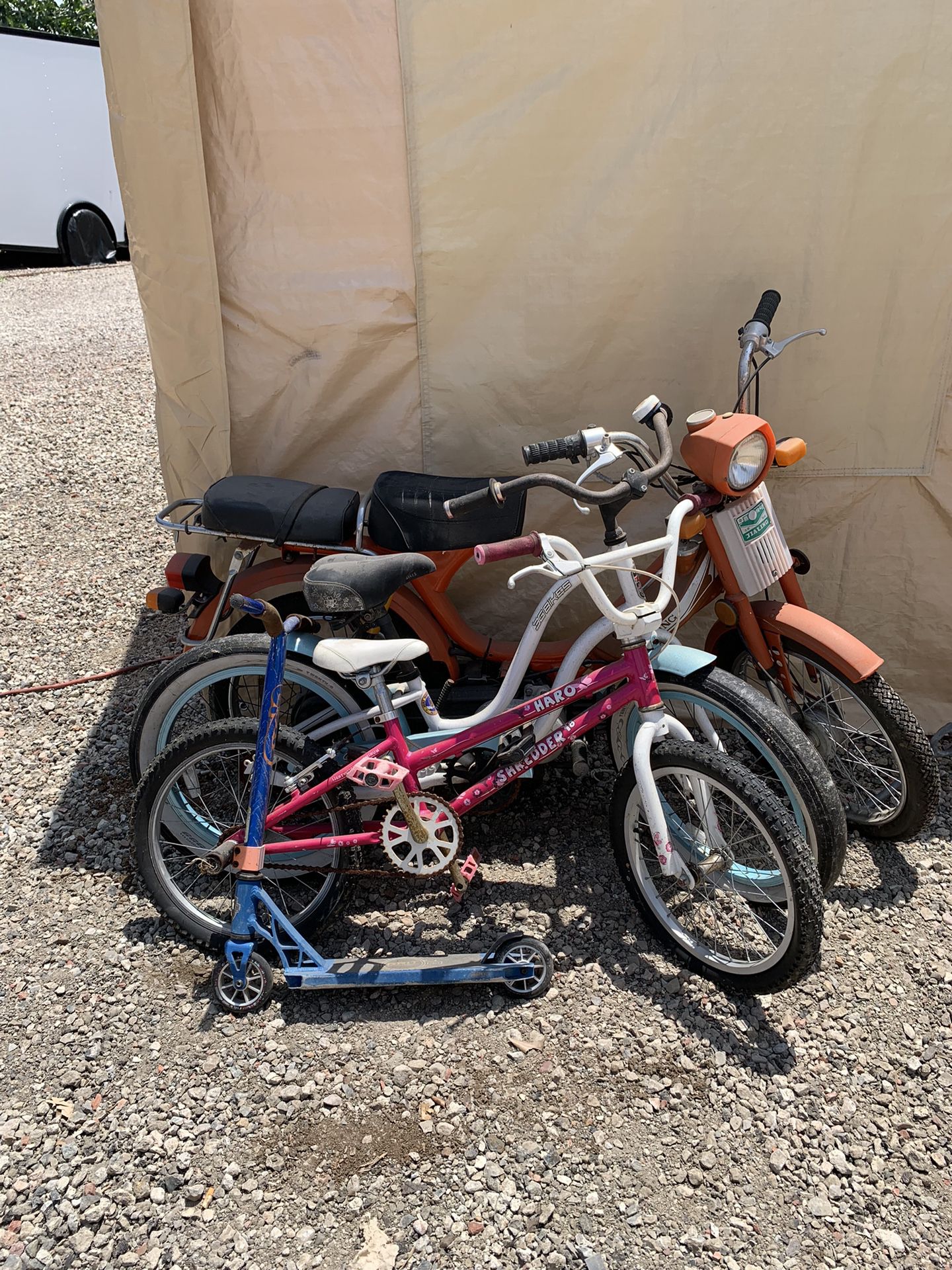 Bikes, Scooter, Gas Moped, Axles, Lawn Mower