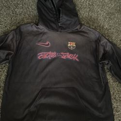 Cactus Jack(Travis Scott) Hoodie X Barcelona