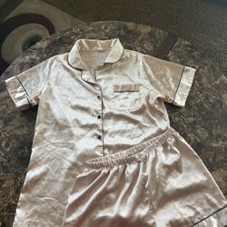 Saying Champagne pajama Set 