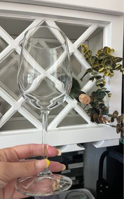 18 pc wine glass set