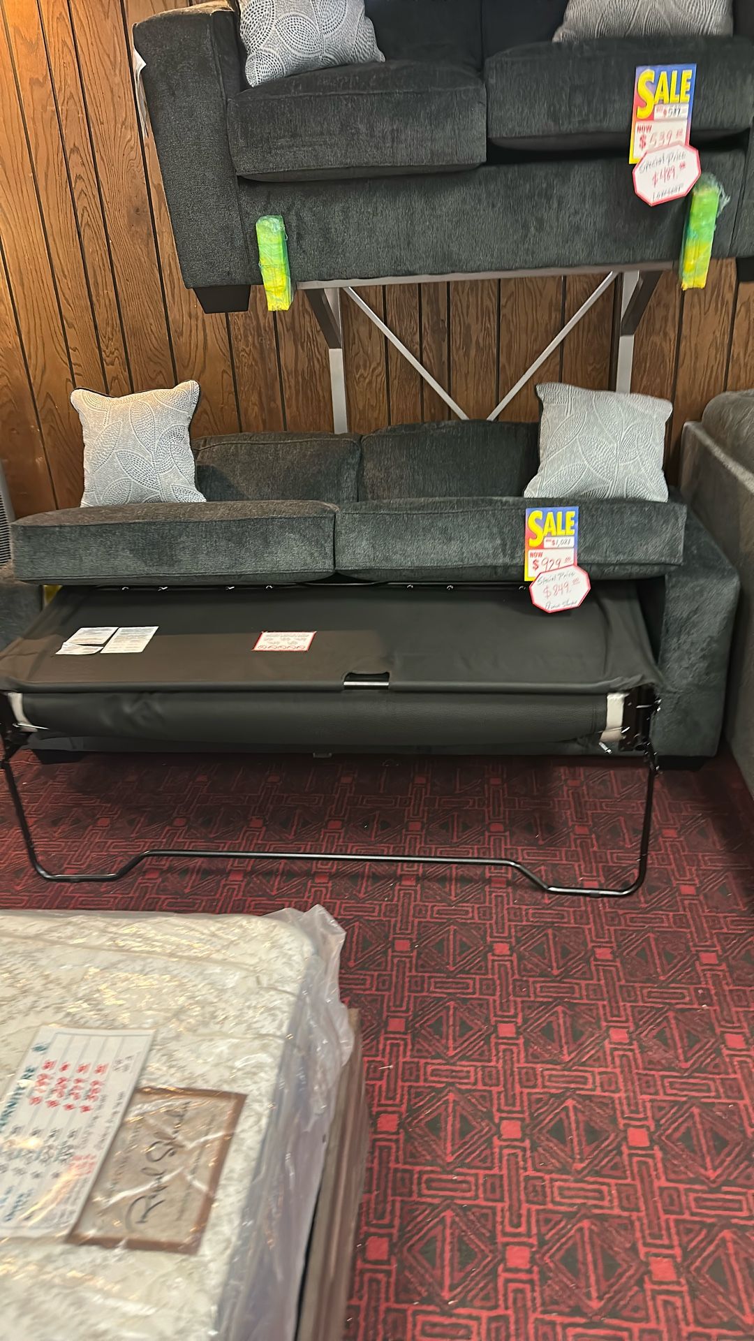 Queen Size Ashley’s Sofa Sleeper