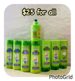 Garnier Fructis Bundle. $25 for all‼️