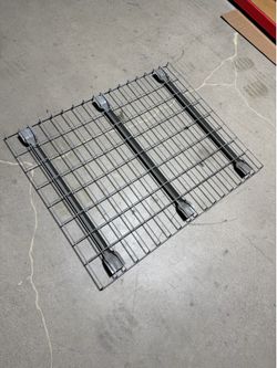🧱 46” x 38” Heavy Duty Wire Decking Grid Shelving for Pallet Racks (7 Available)