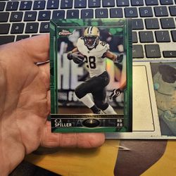 C.j. Spiller Football Card