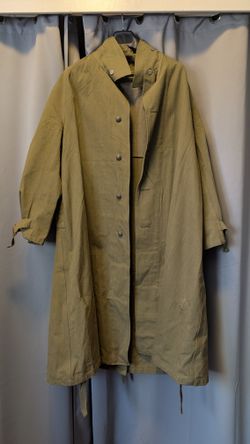 Authentic WWII French Trench Coat - Motorcycle Messenger Coat