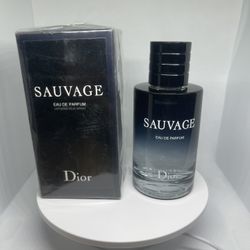 Dior Sauvage Eau de Parfum Spray 3.4oz 100ml  Fragrance New Sealed