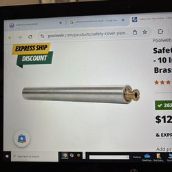 POOL COVER ANCHORS for Brick or Stone Paver Deck