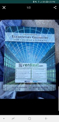 5 edition college math book