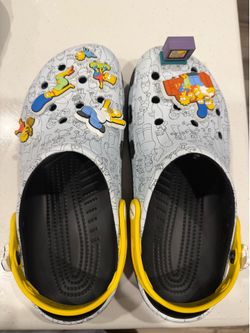 Simpsons crocs 9M11W