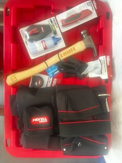 Tool belt with supplies