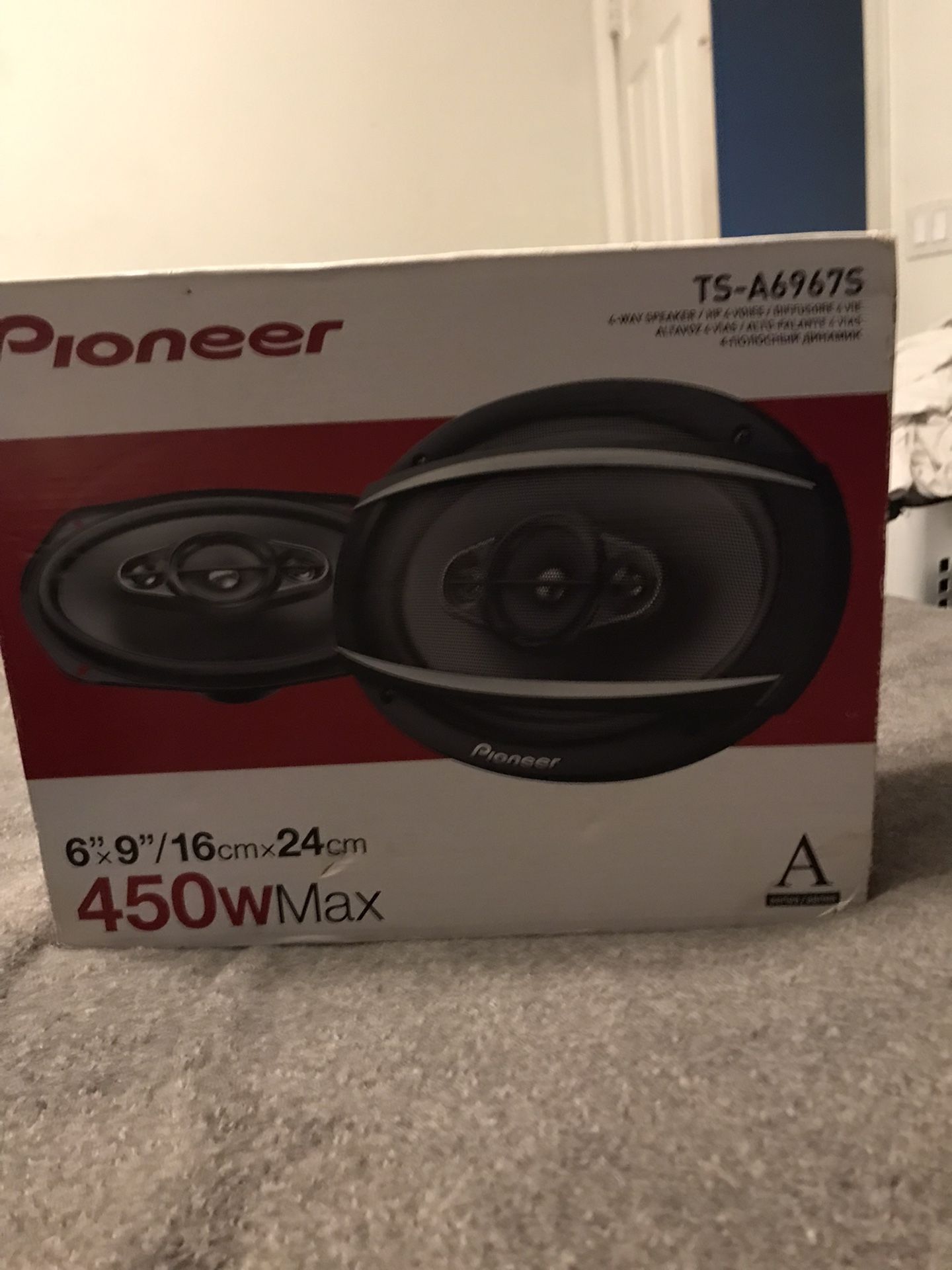 Pioneer 6x9 Bass Speakers Set NEW NECER OPENED