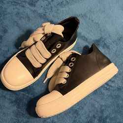 Rick Owens Jumbolace Low Sneaks