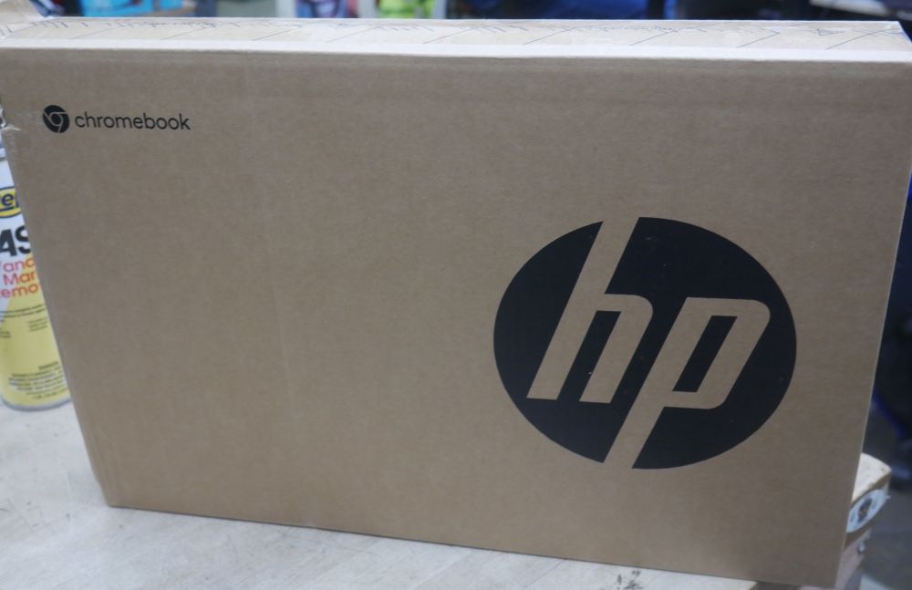 HP Chromebook 14 G7 14'' 32GB eMMC Intel Celeron N4500 1.1GHz NEW . BOX WAS OPEN FOR INSPECTION.