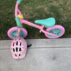 Cocomelon Balance Bike with Helmet In GOOD Condition!