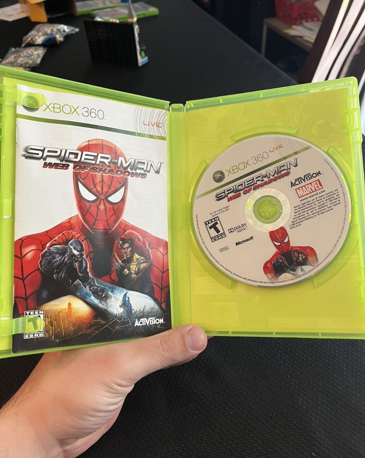 Spider-Man Web of Shadows Xbox 360