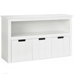 Kids Toy Storage Cabinet With Removabke Drawers