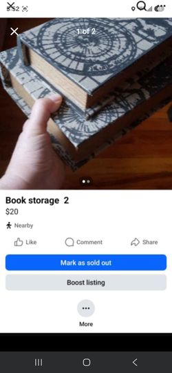 Book storage boxs