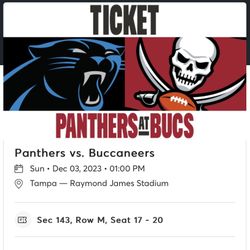 Tampa Bay Buccaneers Vs Carolina Panthers