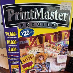 Print Master Premier CD Graphics Collection 