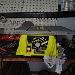 Ryobi Table Saw. 