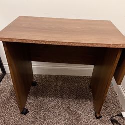 Folding Table With Wheels