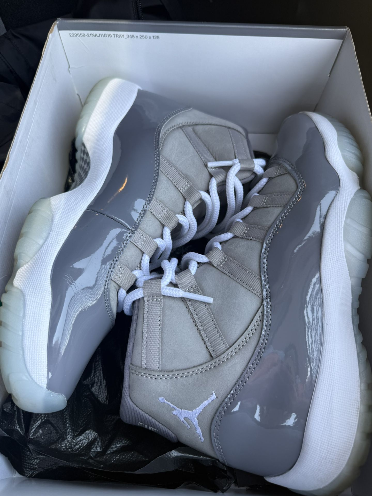 Jordan Cool Grey 11 Size 10