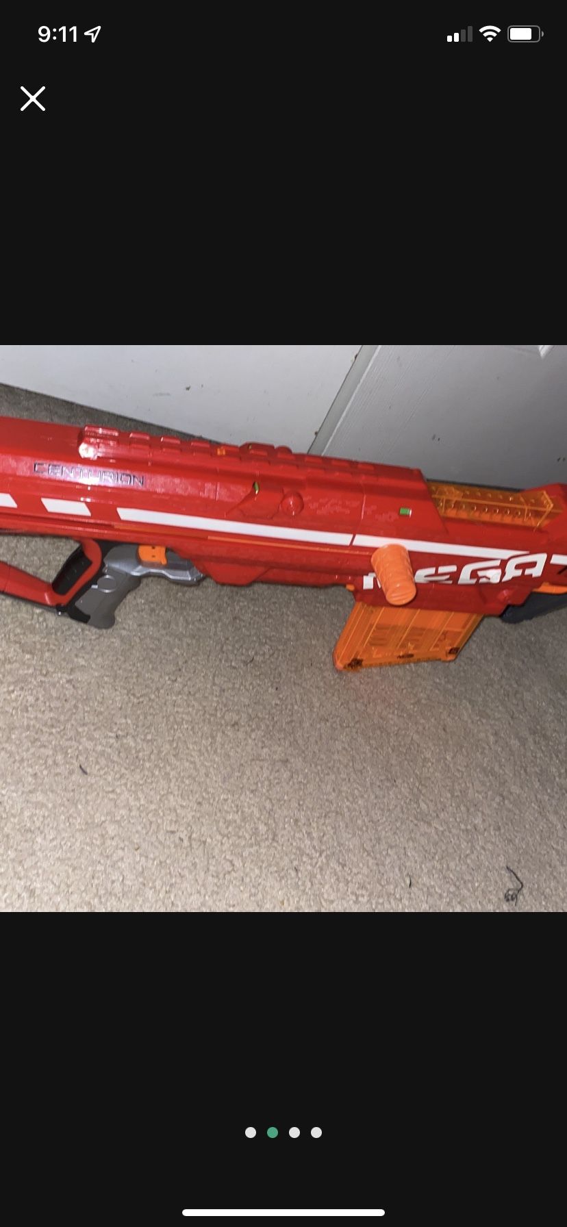 Nerf Mega Centurion Sniper Rifle - Toys - Rohnert Park, California